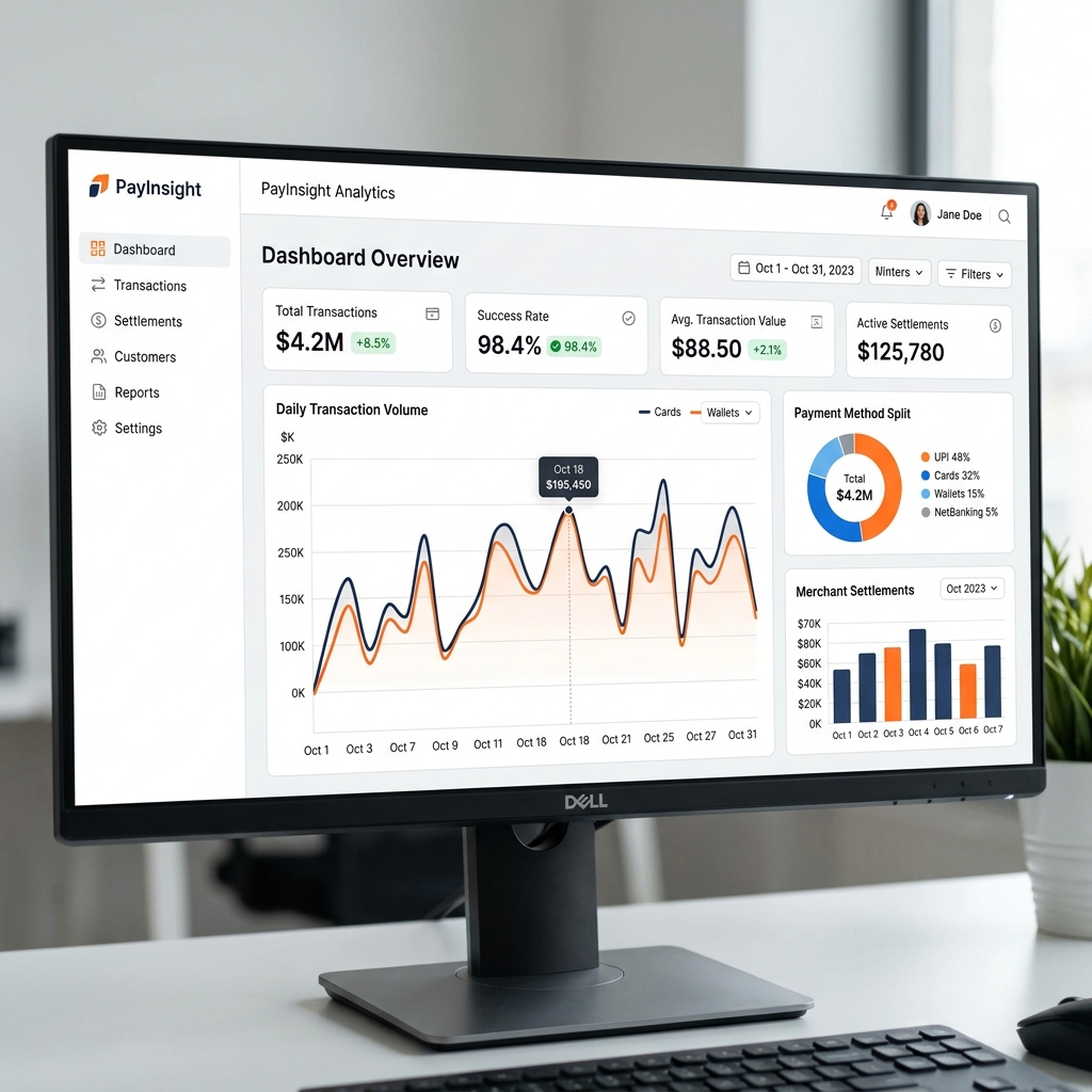 Payment Analytics Dashboard
