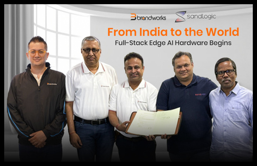 Brandworks Technologies Partners with SandLogic to Develop Full-Stack Edge AI Hardware in India